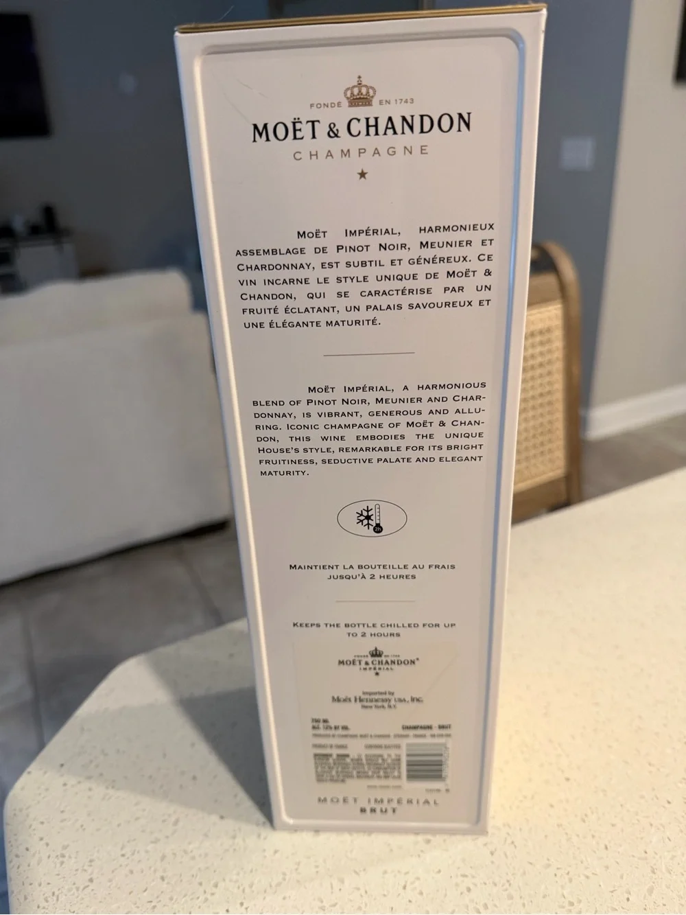 Moët & Chandon Imperial Brut gift tin box